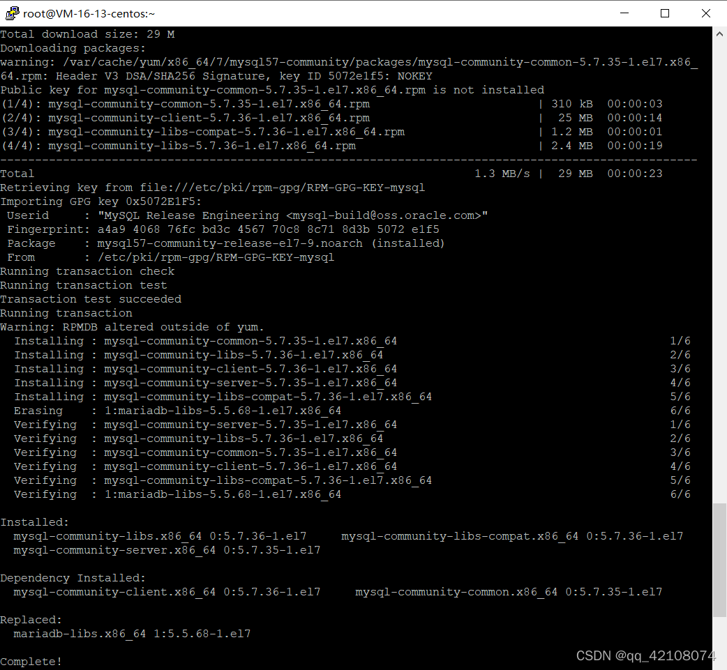 centosmysql客户端centos安装mysql57-第1张图片-太平洋在线下载